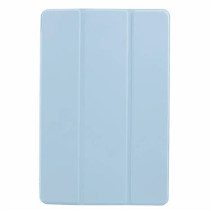 For Samsung Galaxy Tab A9 Tri-fold Stand Cover PU Leather Honeycomb Texture Tablet Case