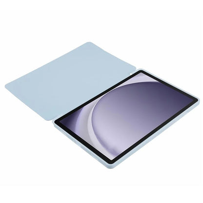For Samsung Galaxy Tab A9 Tri-fold Stand Cover PU Leather Honeycomb Texture Tablet Case