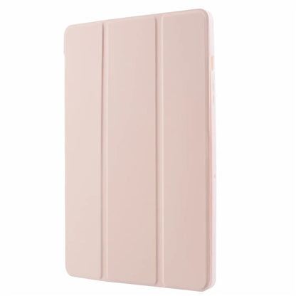 For Samsung Galaxy Tab A9 Tri-fold Stand Cover PU Leather Honeycomb Texture Tablet Case