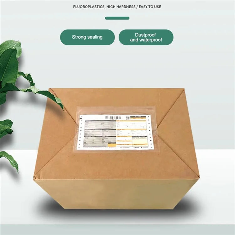 100Pcs 20x10cm Clear Self Adhesive Bags Document Envelopes Mailing Packaging Bags