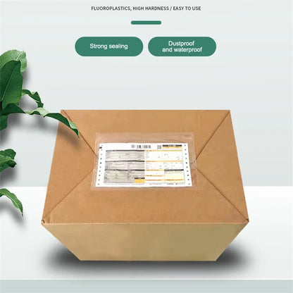 100Pcs 13x9cm Clear Mailing Bags Self Seal Posting Envelopes Packing Storage Back Bags