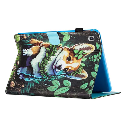 For Samsung Galaxy Tab S5e T720 / T725 Case Pattern Printing Card Holder Tablet Cover