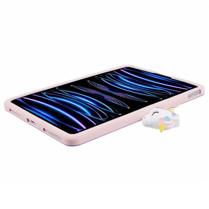 For iPad Air (2020) / (2022) / iPad Pro 11 (2020) / (2021) / (2022) Kickstand Case Cartoon Horse Anti-drop Tablet Cover