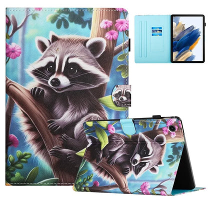 For Lenovo Tab M10 Plus X606F Case Stitching Pattern Printing Stand Tablet Cover