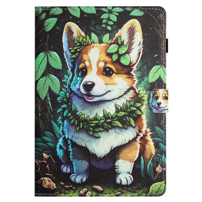 For Lenovo Tab M10 Plus X606F Case Stitching Pattern Printing Stand Tablet Cover