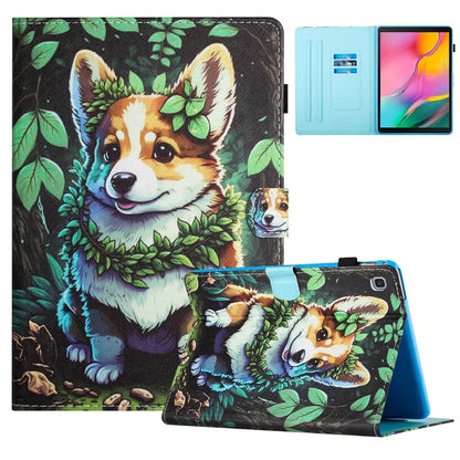For Samsung Galaxy Tab S6 Lite (2024) / S6 Lite (2022) / S6 Lite (2020) SM-P610 P615 Leather Case Card Slots Tablet Stand Cover