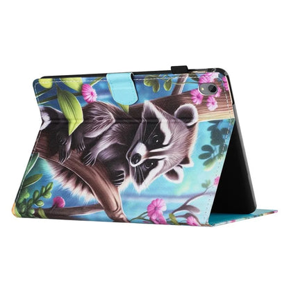 For Lenovo Tab P11 J606F Case Pattern Printing Tablet Cover with Card Slots