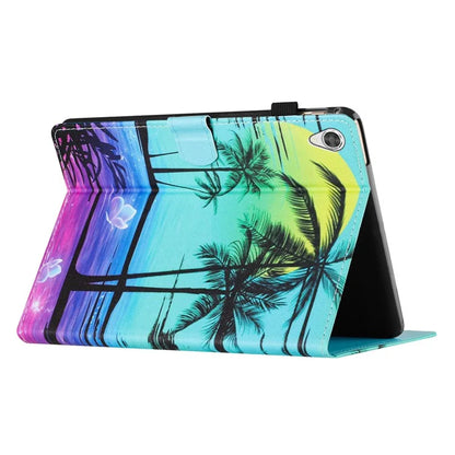 For Lenovo Tab M10 HD Gen 2 X306X Case Pattern Printing PU Leather Tablet Protective Cover
