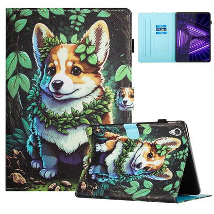 For Lenovo Tab M10 HD Gen 2 X306X Case Pattern Printing PU Leather Tablet Protective Cover