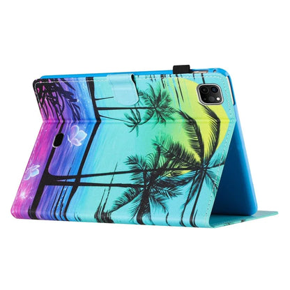 For iPad Pro 11 (2021) / (2022) / (2020) / iPad Air (2020) / (2022) Case Pattern Printing Leather Tablet Cover