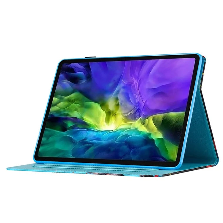 For iPad Pro 11 (2021) / (2022) / (2020) / iPad Air (2020) / (2022) Case Pattern Printing Leather Tablet Cover