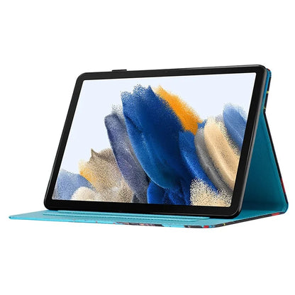 For Lenovo Tab M10 (Gen 3) Case Pattern Printed Card Holder PU Leather Tablet Cover