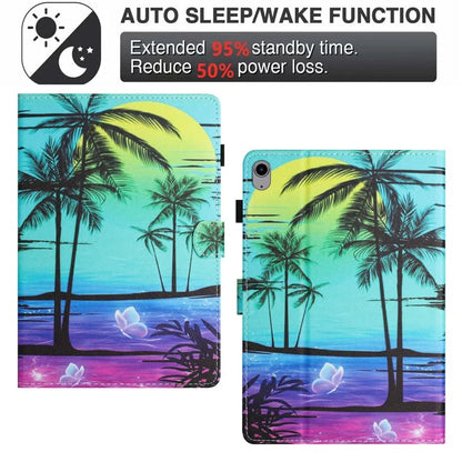 For iPad 10.9 (2022) Case PU Leather Card Holder Pattern Printed Tablet Cover