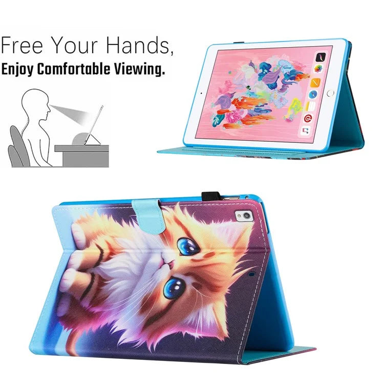 For iPad 10.2 (2019) / (2020) / iPad Air 10.5 inch (2019) / Pro 10.5-inch (2017) Case Leather Tablet Stand Cover