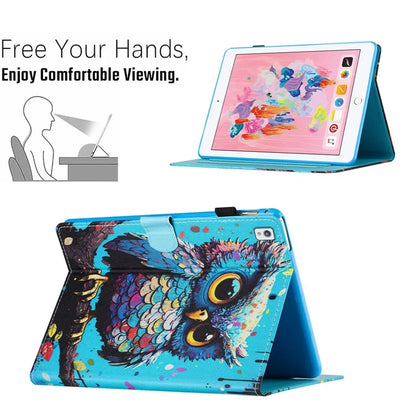 For iPad 10.2 (2019) / (2020) / iPad Air 10.5 inch (2019) / Pro 10.5-inch (2017) Case Leather Tablet Stand Cover