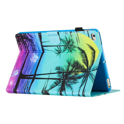 For iPad Air (2013) / Air 2 / iPad 9.7-inch (2017)(2018) Case Pattern Printed Leather Stand Tablet Cover