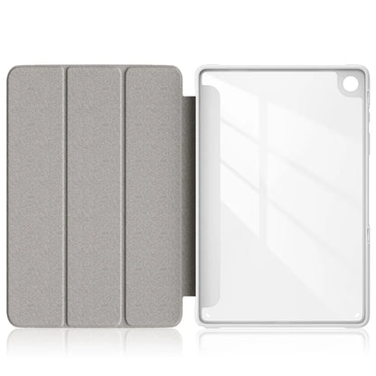 For Samsung Galaxy Tab A9+ x210 x216 Case Leather+TPU+Acrylic Tri-fold Stand Cover