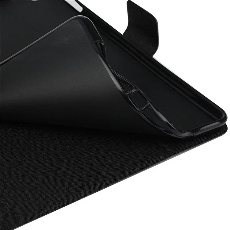 For Samsung Galaxy Tab A9+ Dustproof Tablet Case Card Holder PU Leather Shell Cover