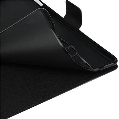 For Samsung Galaxy Tab A9+ Dustproof Tablet Case Card Holder PU Leather Shell Coverish Green