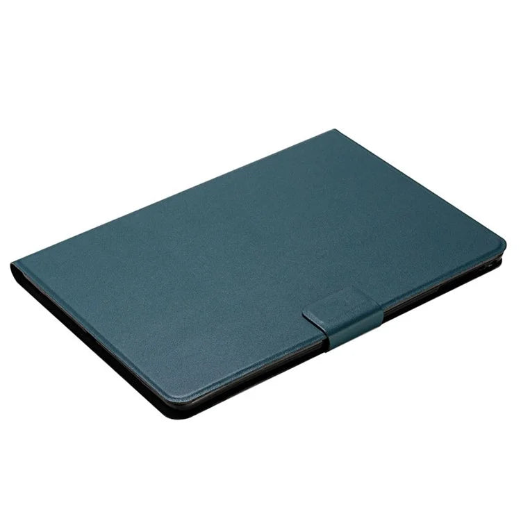 For Samsung Galaxy Tab A9+ Dustproof Tablet Case Card Holder PU Leather Shell Coverish Green