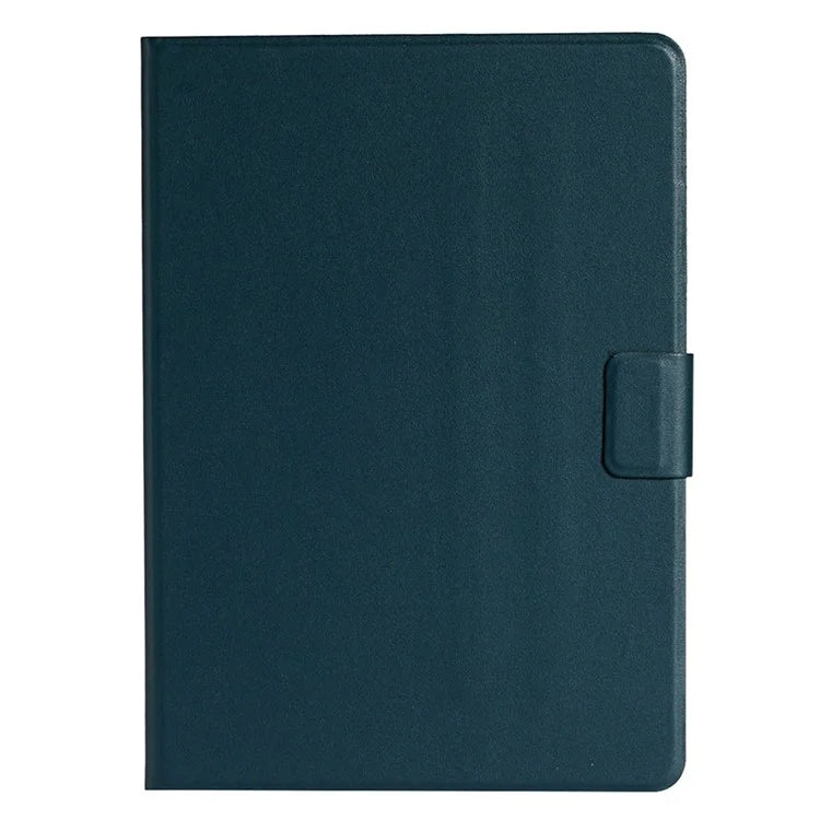 For Samsung Galaxy Tab A9+ Dustproof Tablet Case Card Holder PU Leather Shell Coverish Green