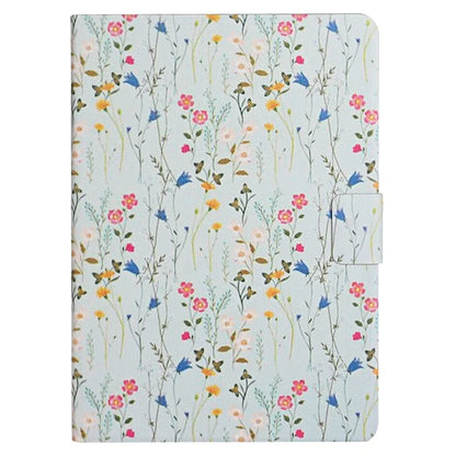 For Samsung Galaxy Tab A9+ Leather Case Card Holder Pattern Smart Tablet Cover