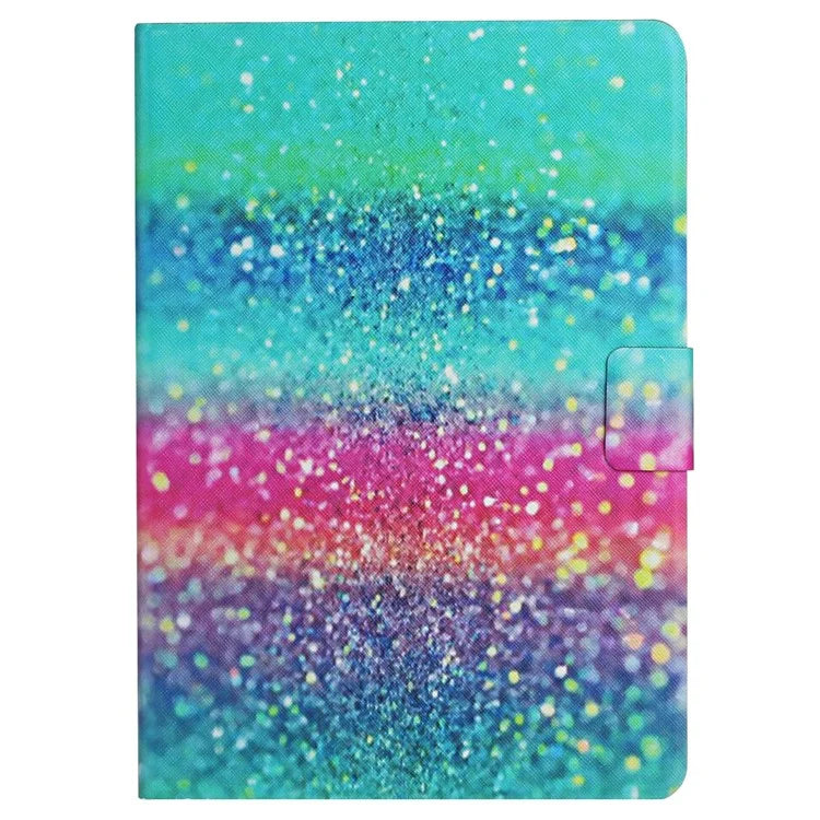 For Samsung Galaxy Tab A9+ Leather Case Card Holder Pattern Smart Tablet Cover