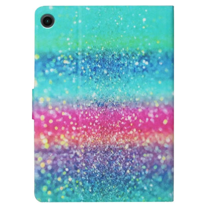 For Samsung Galaxy Tab A9+ Leather Case Card Holder Pattern Smart Tablet Cover