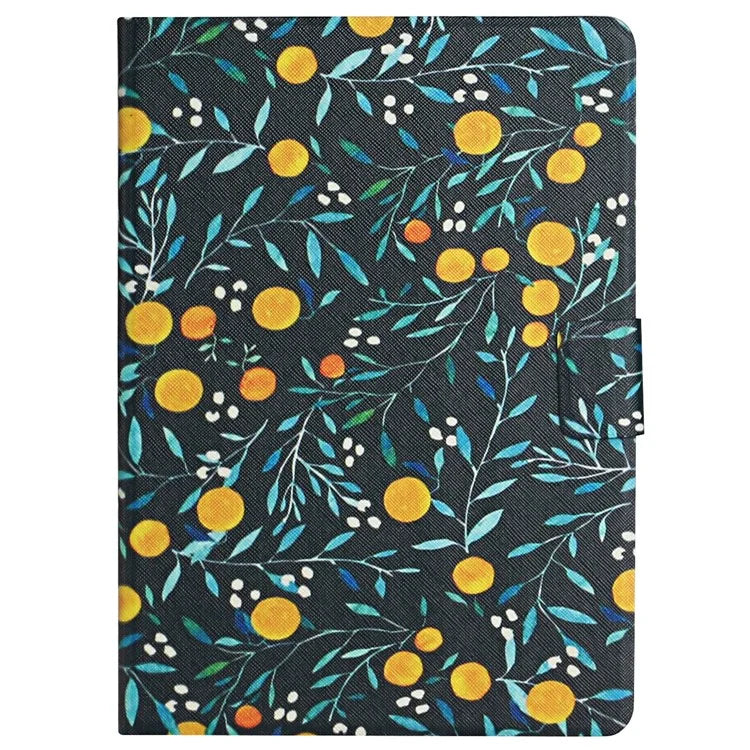For Samsung Galaxy Tab A9+ Leather Case Card Holder Pattern Smart Tablet Cover