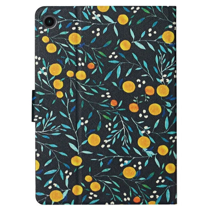 For Samsung Galaxy Tab A9+ Leather Case Card Holder Pattern Smart Tablet Cover
