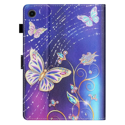 For Samsung Galaxy Tab A9+ Pattern Case Auto Sleep / Wake PU Leather Tablet Cover