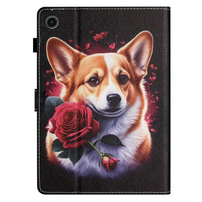 For Samsung Galaxy Tab A9+ Pattern Case Auto Sleep / Wake PU Leather Tablet Cover