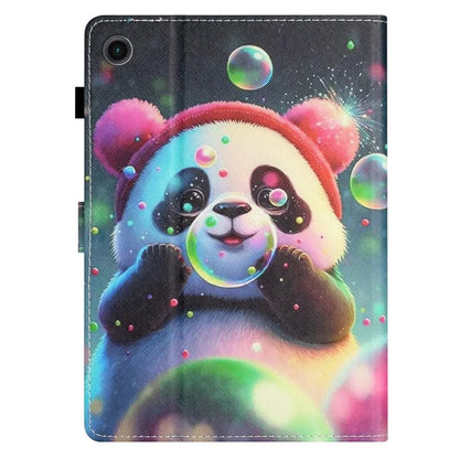 For Samsung Galaxy Tab A9+ Pattern Case Auto Sleep / Wake PU Leather Tablet Cover