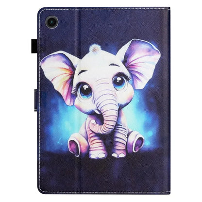 For Samsung Galaxy Tab A9+ Pattern Case Auto Sleep / Wake PU Leather Tablet Cover