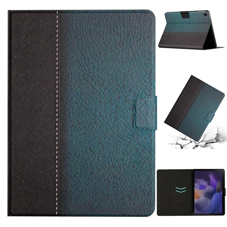 For Samsung Galaxy Tab A9+ PU Leather Stand Cover Pattern Printing Tablet Case