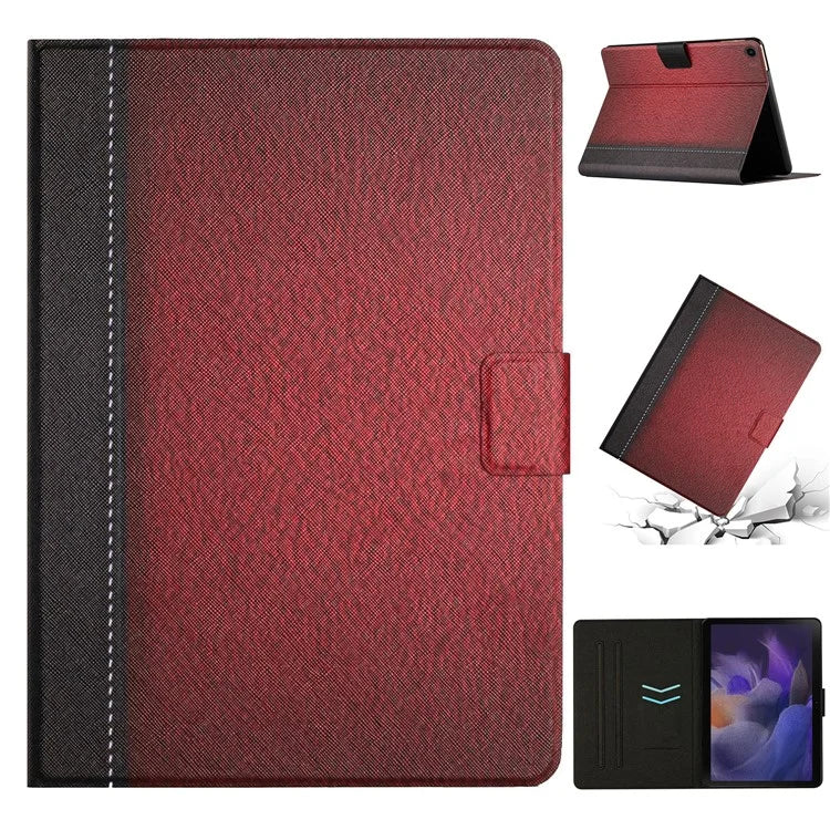 For Samsung Galaxy Tab A9+ PU Leather Stand Cover Pattern Printing Tablet Case