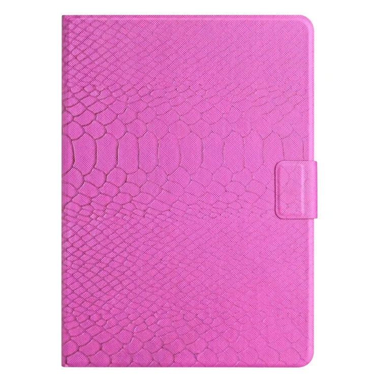 For Samsung Galaxy Tab A9+ PU Leather Stand Cover Pattern Printing Tablet Case Crocodile Pattern