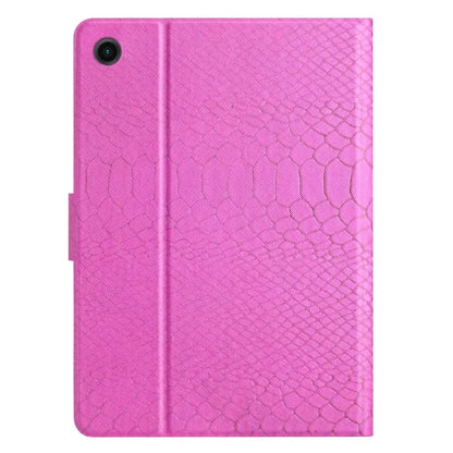 For Samsung Galaxy Tab A9+ PU Leather Stand Cover Pattern Printing Tablet Case Crocodile Pattern