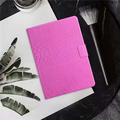 For Samsung Galaxy Tab A9+ PU Leather Stand Cover Pattern Printing Tablet Case Crocodile Pattern