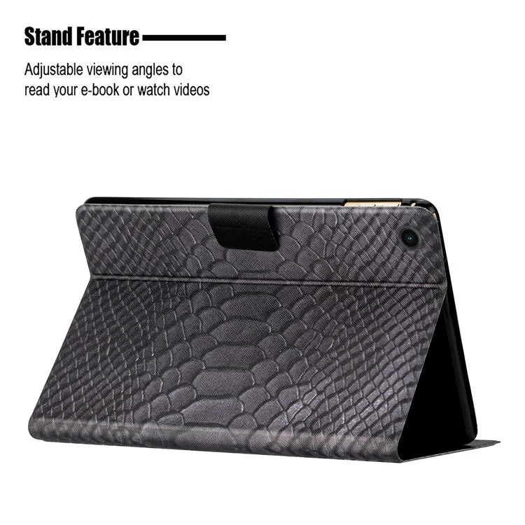 For Samsung Galaxy Tab A9+ PU Leather Stand Cover Pattern Printing Tablet Case