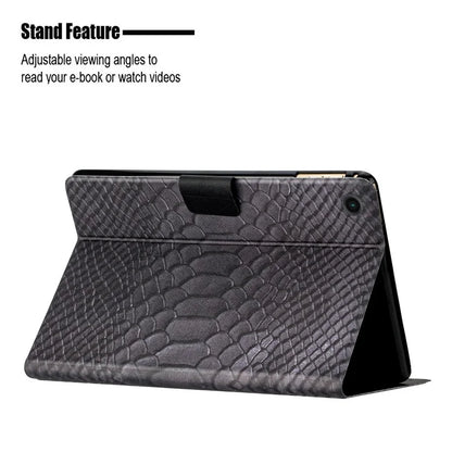 For Samsung Galaxy Tab A9+ PU Leather Stand Cover Pattern Printing Tablet Case