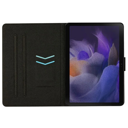 For Samsung Galaxy Tab A9 Pattern Folio Case Smart PU Leather Tablet Cover