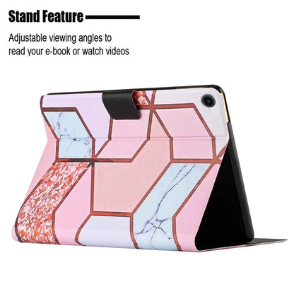 For Samsung Galaxy Tab A9 Pattern Folio Case Smart PU Leather Tablet Cover