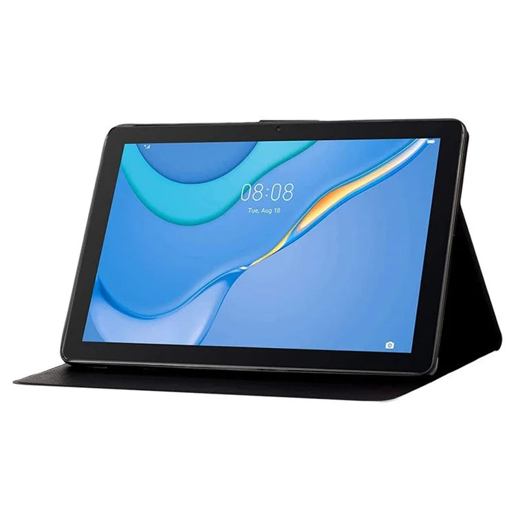 For Samsung Galaxy Tab A9 Case Card Holder Pattern Tablet Cover