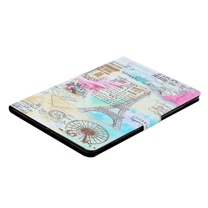 For Samsung Galaxy Tab A9 Case Card Holder Pattern Tablet Cover