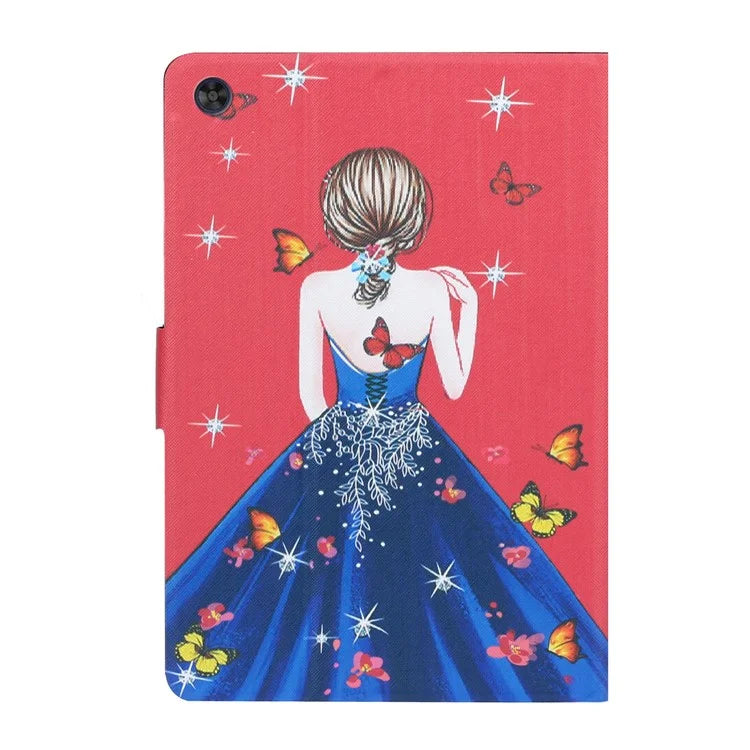 For Samsung Galaxy Tab A9 Case Card Holder Leather Stand Tablet Cover