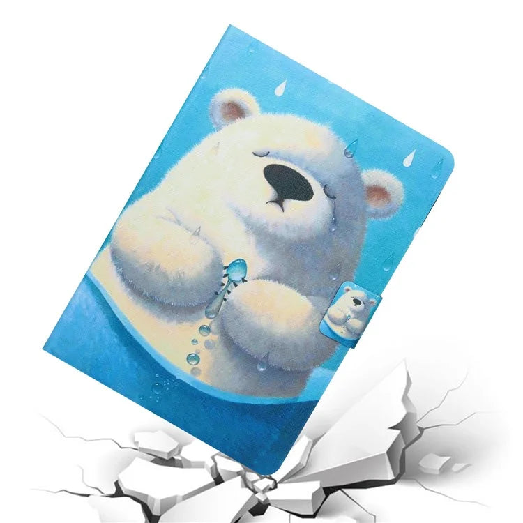 For Samsung Galaxy Tab A9 Case Card Holder Leather Stand Tablet Cover
