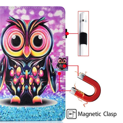 For Samsung Galaxy Tab A9 Case Pattern Printing Stitching Leather Tablet Cover
