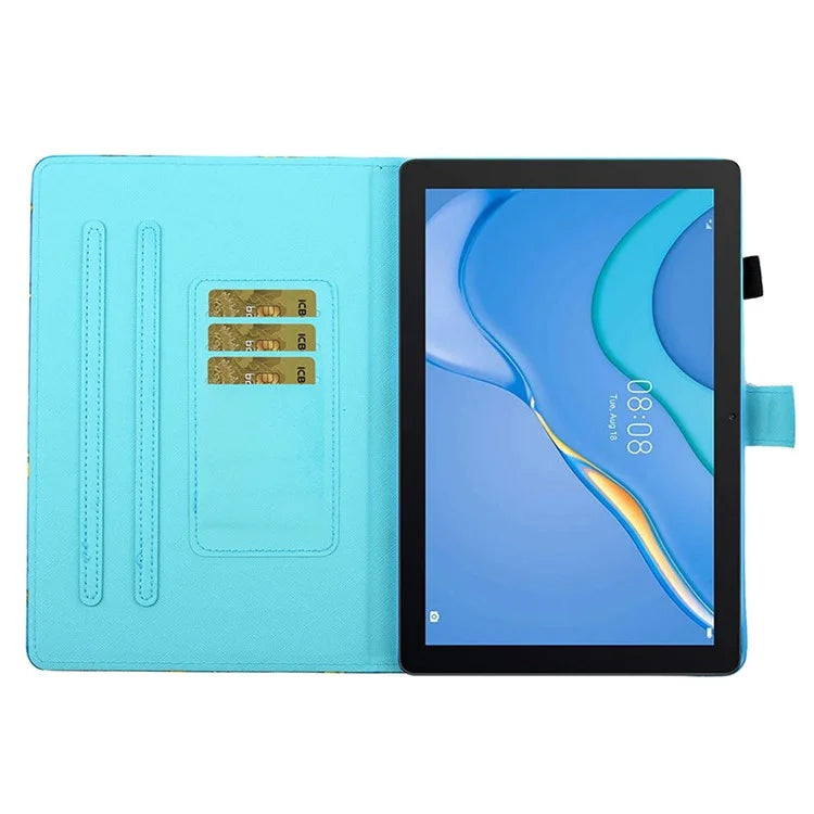 For Samsung Galaxy Tab A9 Case Pattern Printing Tablet Cover with Stand