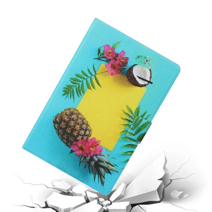 For Samsung Galaxy Tab A9+ Case Pattern Printing Card Slots Tablet Cover